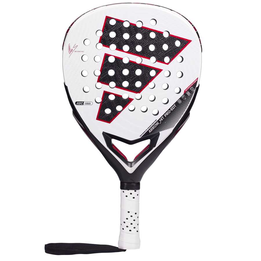 Adidas Arrow Hit Pro EDT 2026 — pala de Ari Sánchez